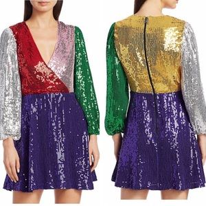 NWT Alice & Olivia Sequin Dress Size 4